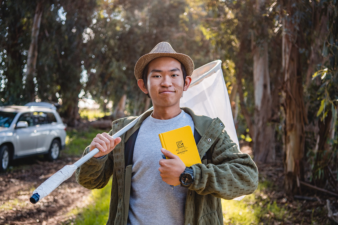 SBCC Student on Field Trip